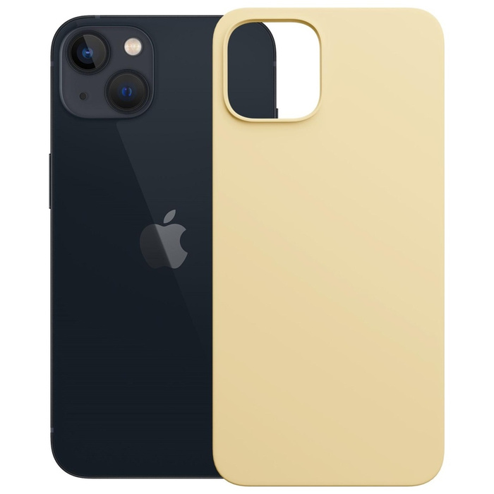 Etui 3MK Hardy MagSilicone do Apple      iPhone 15 żółty