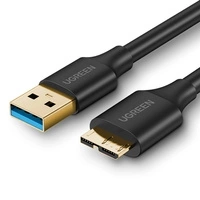 Kabel USB 3.0 - micro USB 3.0 UGREEN 0.5m (czarny) US130 10840B