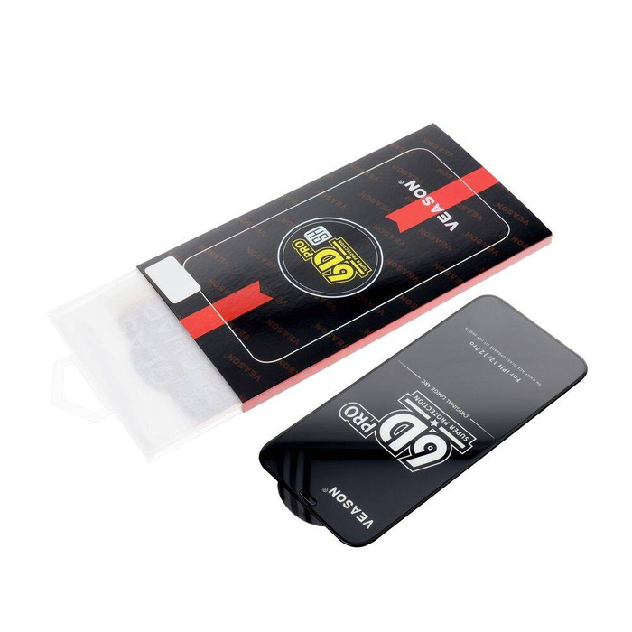 Szkło Hartowane 6D Pro Veason Glass - do Samsung Galaxy S24 czarny