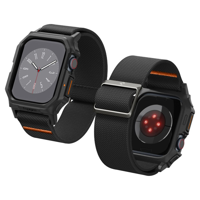 PASEK SPIGEN LITE FIT ”PRO” APPLE WATCH 10 (46 MM) MATTE BLACK