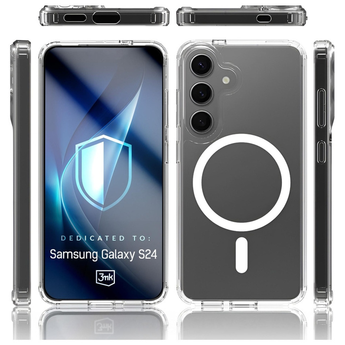Etui 3MK Armor MagCase do Samsung Galaxy S24/S25