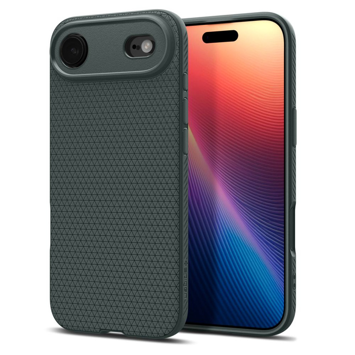 ETUI SPIGEN IPHONE 17 LIQUID AIR AIR ABYSS GREEN