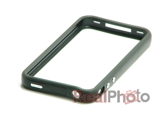 Pokrowiec Bumper Etui iPhone 4 Czarny Orbyx Etui
