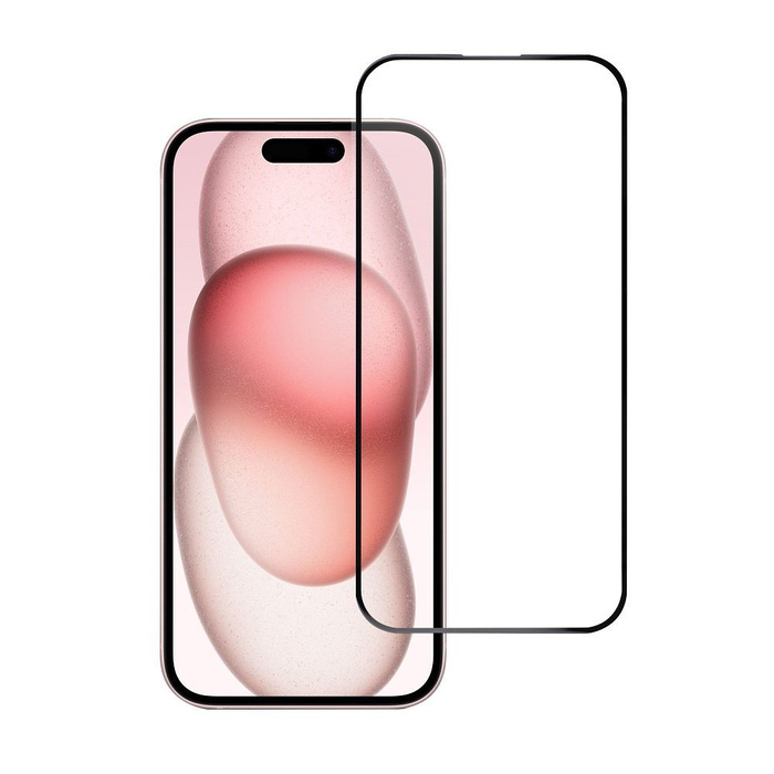 Szkło hartowane do iPhone 15 / 16 (full glue) Blue Star 5D czarne