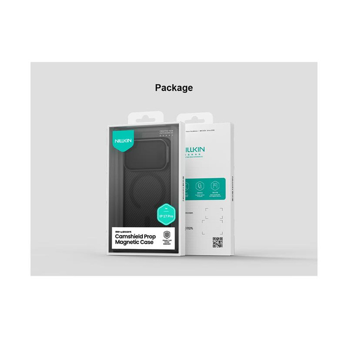 NILLKIN CAMSHIELD PROP MAGNETIC CASE IPHONE 17 PRO BLACK / CZARNY