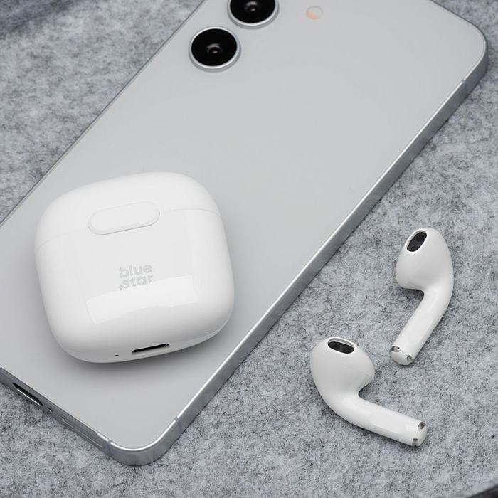 Słuchawki bezprzewodowe douszne Blue Star FI7 TWS białe