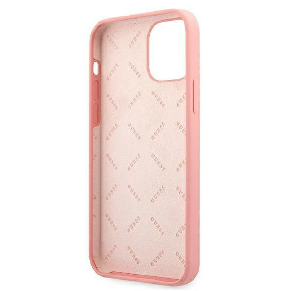 Etui GUESS Apple iPhone 12 Pro Max Peony Collection Różowy Hardcase