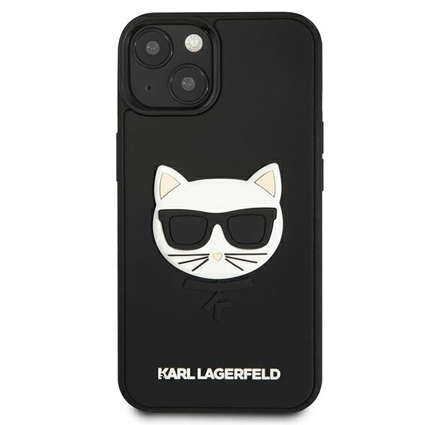 Etui KARL LAGERFELD Apple iPhone 13 Mini 3D Rubber Choupette Czarny Hardcase