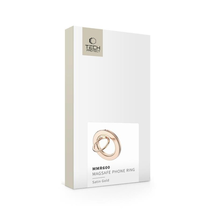 UCHWYT NA PALEC TECH-PROTECT MAGNETIC MAGSAFE PHONE RING SATIN GOLD