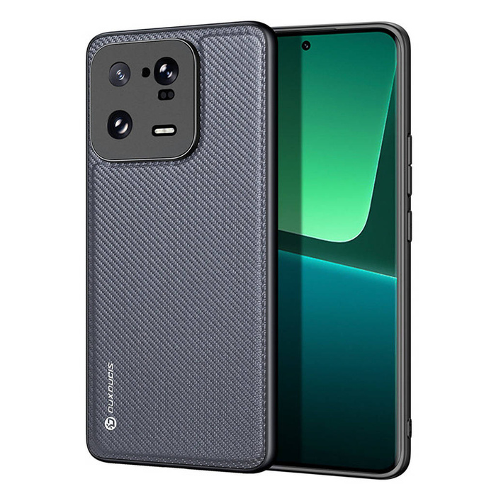 Etui Dux Ducis Fino etui do Xiaomi 13 Pro pokrowiec z silikonową ramką szare Case
