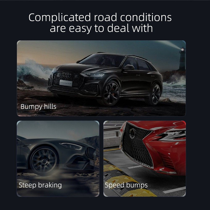 Uchwyt na telefon do samochodu magnetyczny zgodny z MagSafe Forcell F-Grip MagFlex do szyby / deski czarny