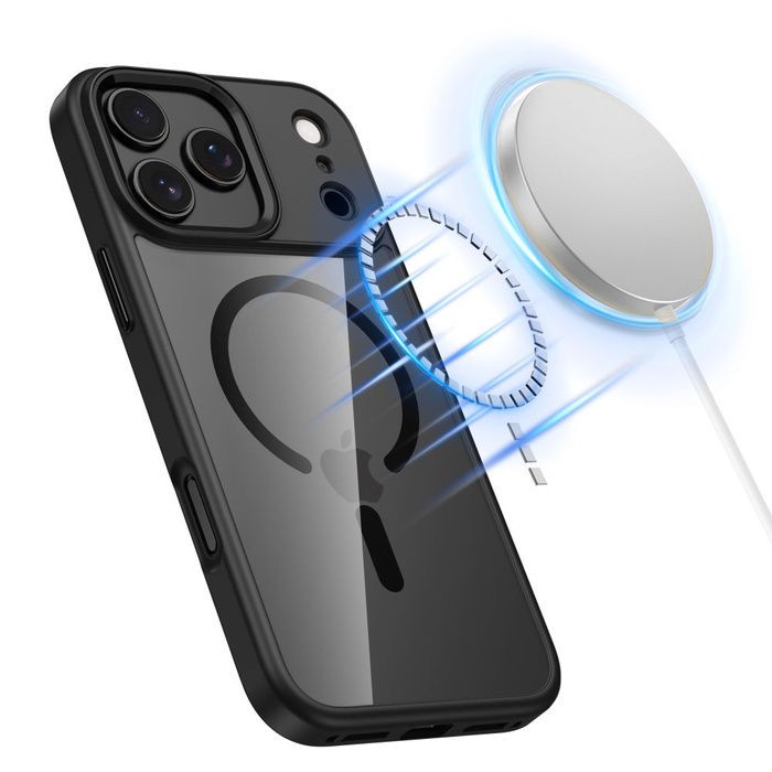 TECH-PROTECT MAGMAT MAGSAFE IPHONE 17 PRO MAX BLACK/CLEAR