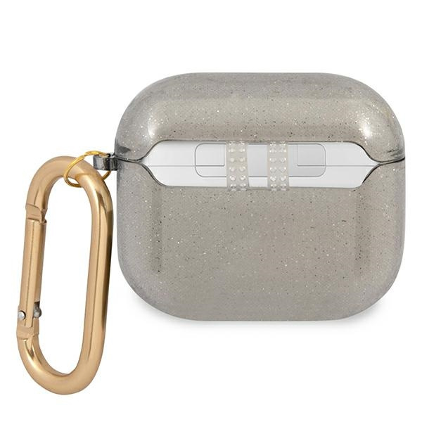 Etui GUESS Apple AirPods 3 Glitter Collection Czarny Case