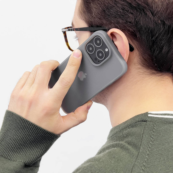 Kingxbar Plain Series etui pokrowiec do iPhone 13 Pro Max silikonowa obudowa różowy