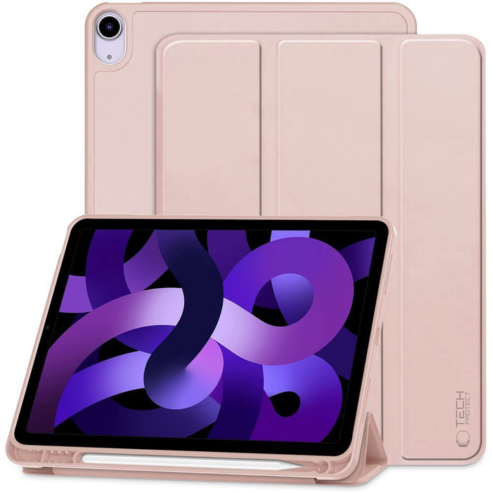 Etui TECH-PROTECT Apple iPad Air 4 2020 SmartCase Pen Różowy Case