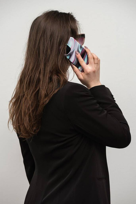 FORCELL F-PROTECT Mirage futerał kompatybilny z MagSafe do IPHONE 15 Plus glow