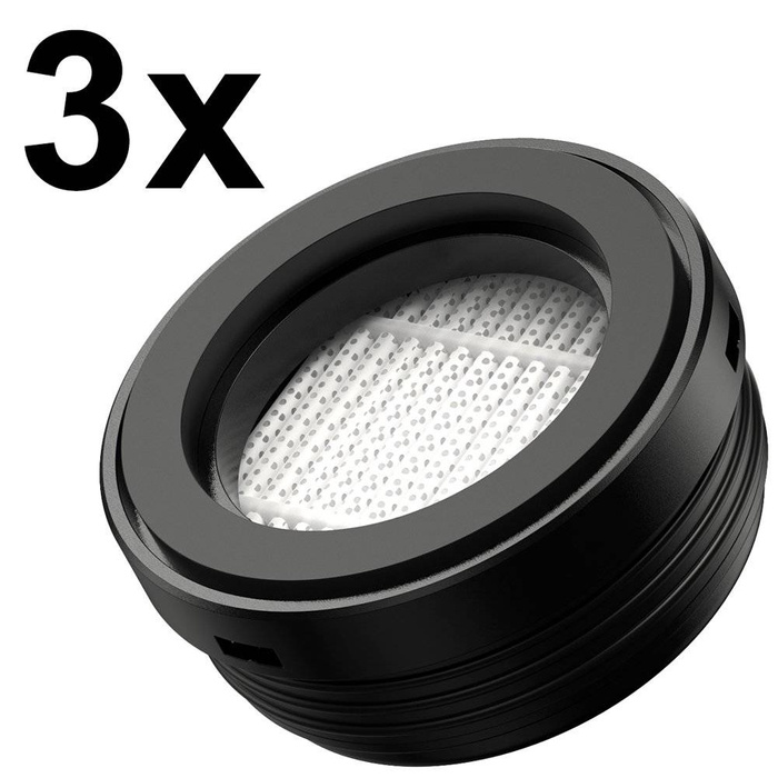 Baseus 3x filtr wkład do odkurzacza samochodowego Baseus A2 czarny (CRXCQA2-A01)