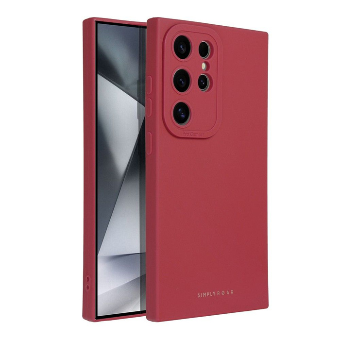 ROAR futerał LUNA do SAMSUNG S24 Ultra czerwony
