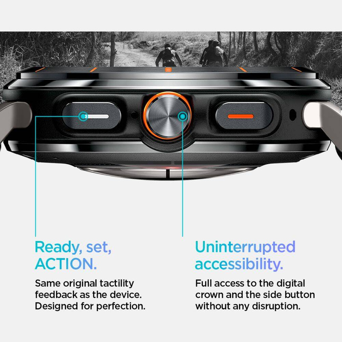 PASEK SPIGEN FIT LITE SAMSUNG GALAXY WATCH ULTRA (47 MM) BLACK