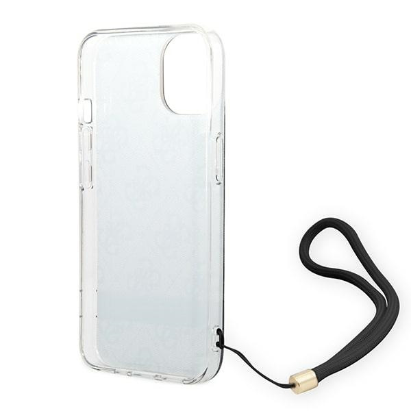 Etui GUESS Apple iPhone 14 Plus 4G Print Strap Czarny Hardcase