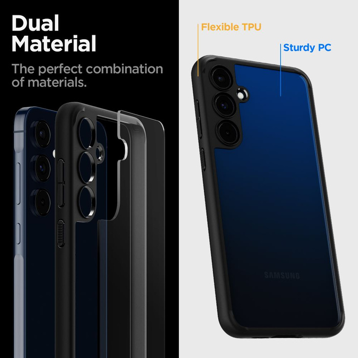 Etui Spigen Ultra Hybrid Samsung Galaxy A55 5g Matte Black Case