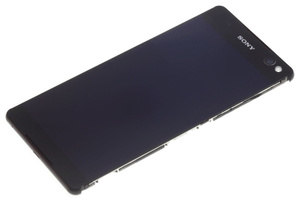 Oryginalny Dotyk WYŚWIETLACZ LCD SONY Xperia C5 Ultra Czarny Grade A