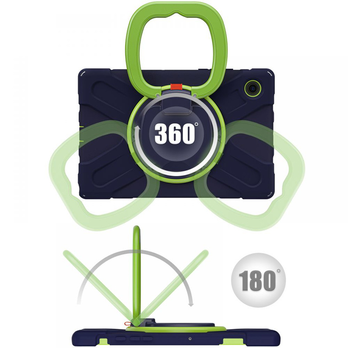 Etui Tech-Protect X-Armor Samsung Galaxy Tab A8 10.5 X200 / X205 Navy/lime