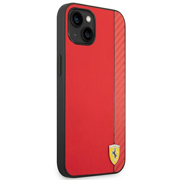 Etui Ferrari iPhone 14 Plus 6,7" czerwony/red hardcase Carbon