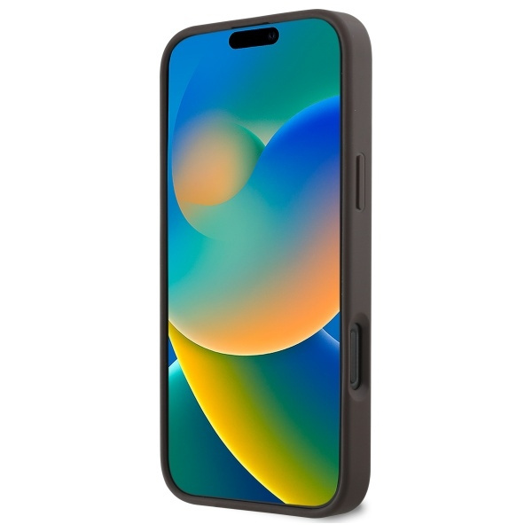 Guess GUHMP16XP4SM4MW iPhone 16 Pro Max   6.9" brązowy/brown hardcase 4G Small Classic MagSafe