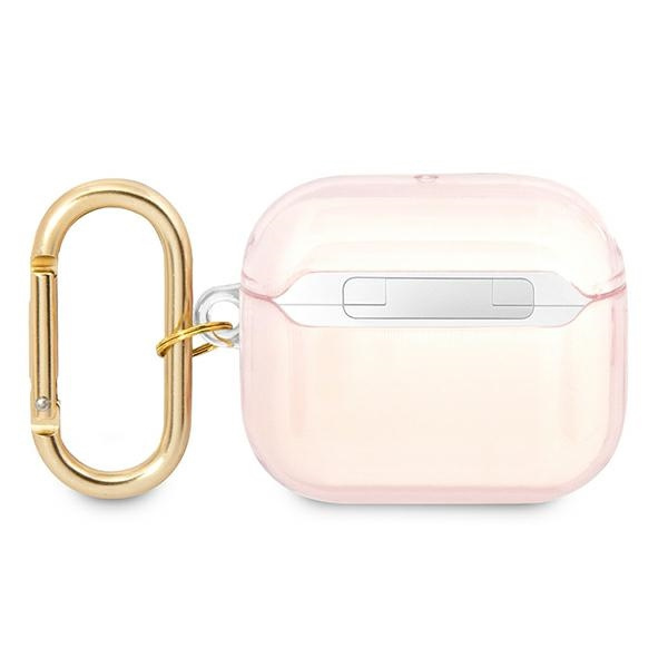 Etui GUESS Apple AirPods 3 Cover Strap Collection Różowy Case