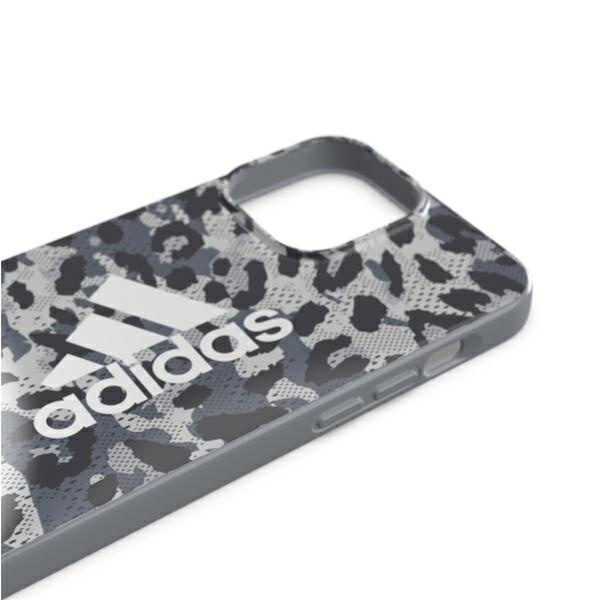 Etui ADIDAS Apple iPhone 13 13 Pro Snap Case Leopard Szary Case