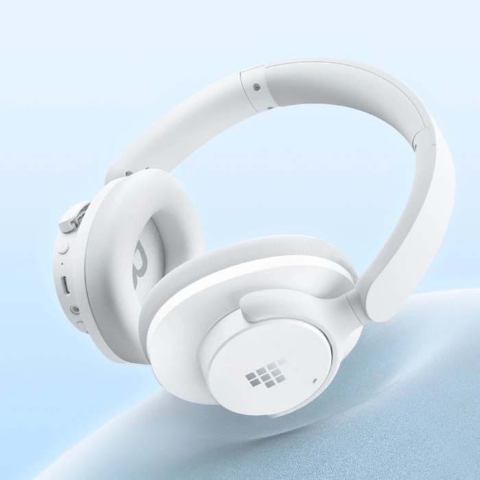 Słuchawki bezprzewodowe Tronsmart Sounfii Q20 ANC nauszne Bluetooth 5.3 - białe