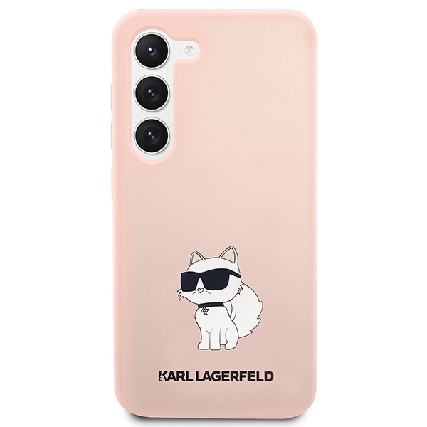 Etui Karl Lagerfeld Silicone Nft Choupette - Etui Samsung Galaxy S23 (różowy) Case