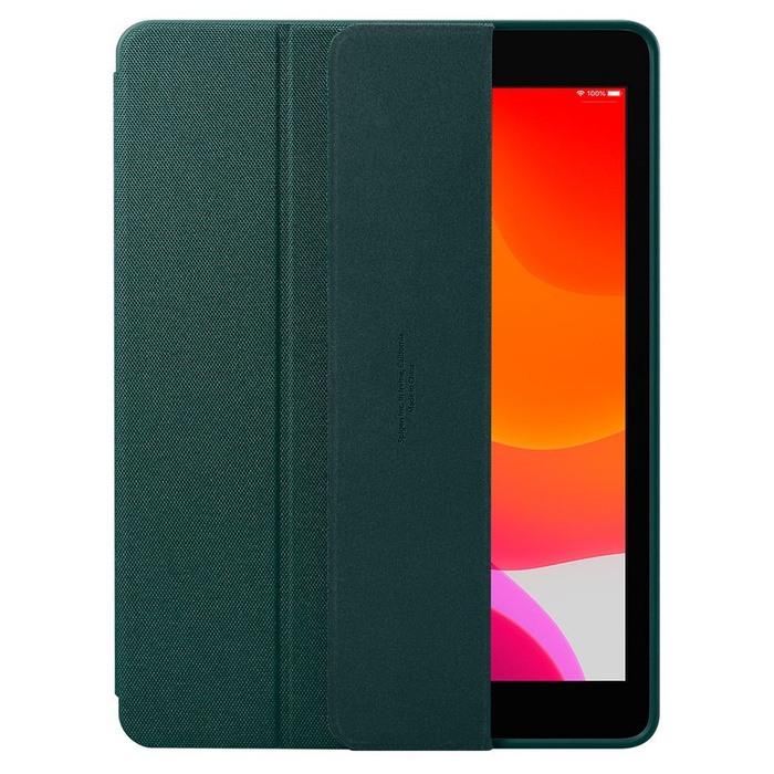 Etui SPIGEN iPad 7/8/9 10.2 2019/2020/2021 Urban Fit Midnight Green Zielone Case