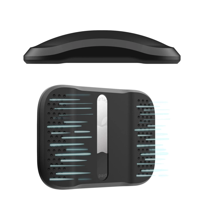 Etui magnetyczne na AirTag - czarne