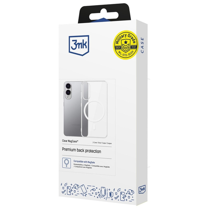 Etui 3MK Clear MagCase do Samsung Galaxy S25 Edge