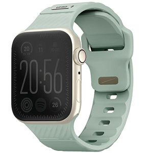 Pasek UNIQ pasek Stride Apple atch Series1/2/3/4/5/6/7/8/9/SE/SE2 38/40/41mm FKM Rubber Strap miętowy/iceplant green