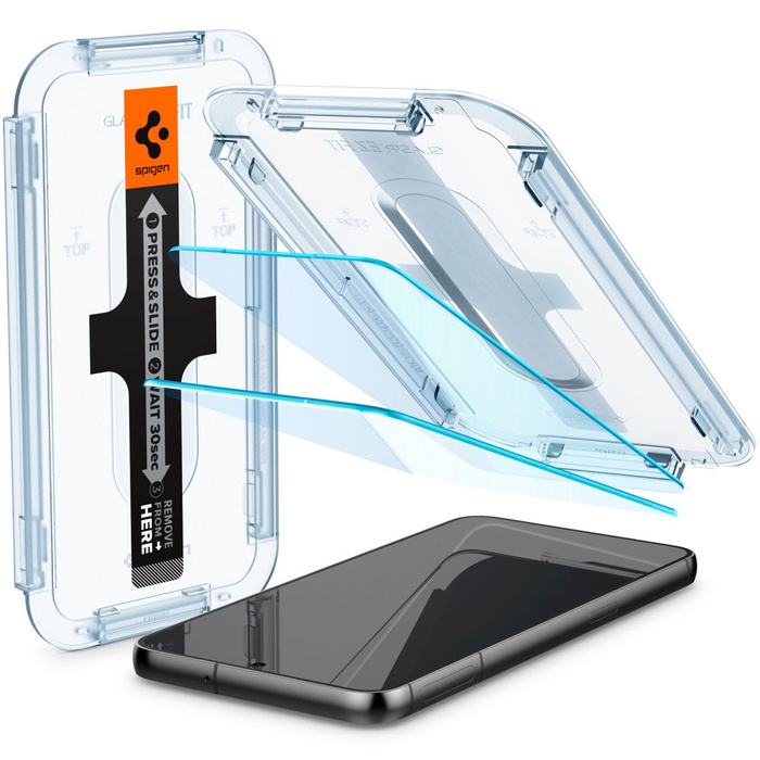 Szkło Hartowane Spigen Glas.tr ”ez Fit” 2-pack Galaxy S23 Plus Clear