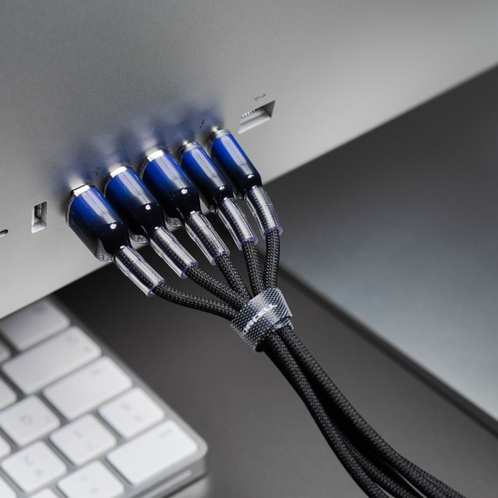 Kabel USB C do Lightning Forcell F-Energy PD 3A 27W Gradient 1 m C356 czarny