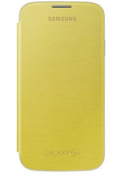 Futerał SAMSUNG Galaxy S4 SIV I9500 I9505 Pokrowiec Flip Etui EF-FI950BYESTA Yellow Żółty