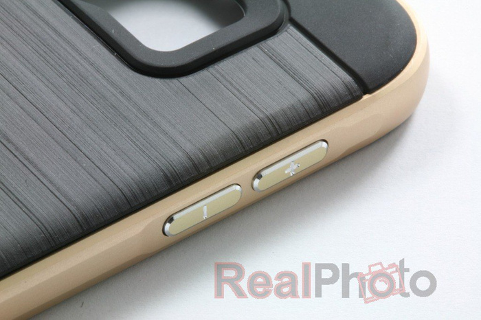 Etui Samsung Galaxy S6 VERUS Iron Shield Gold Jak Spigen SGP Pokrowiec