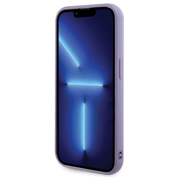 Etui Guess GUHCP15LPSFDGSU iPhone 15 Pro 6.1" fioletowy/purple hardcase Sequin Script Metal Case