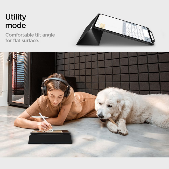 SPIGEN ULTRA HYBRID ”PRO” IPAD PRO 13 7 / 2024 BLACK