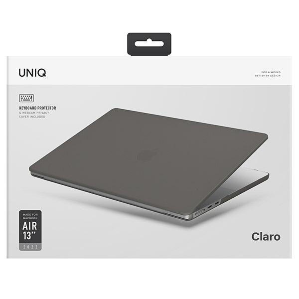UNIQ etui Claro MacBook Air 13 (2022) szary/smoke grey