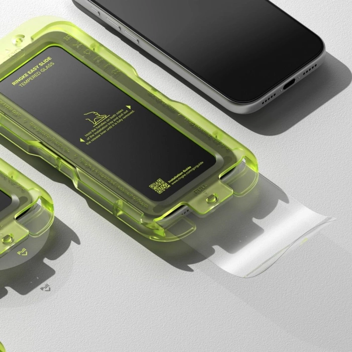 SZKŁO HARTOWANE RINGKE EASY SLIDE 2-PACK IPHONE 17 PRO MAX BLACK