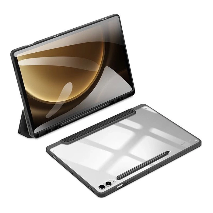 Etui z klapką podstawką Dux Ducis Toby do Samsung Galaxy Tab S9 FE - czarne