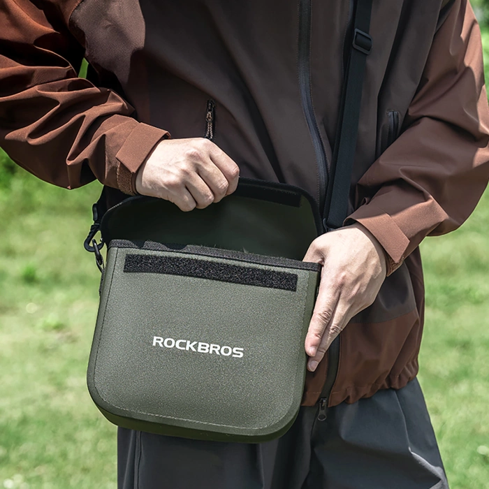 Plecak termiczny Rockbros z izolacją 18l  ergonomiczny - zielony