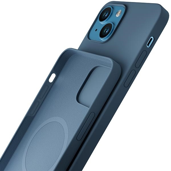 Etui 3MK Hardy Case iPhone 13 6,1" niebieski/blue MagSafe