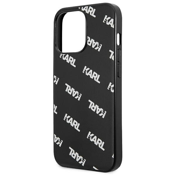 Etui KARL LAGERFELD Apple iPhone 13 Pro Allover Czarny Hardcase
