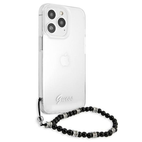Etui GUESS Apple iPhone 13 Pro Max Black Pearl Bezbarwny Hardcase
